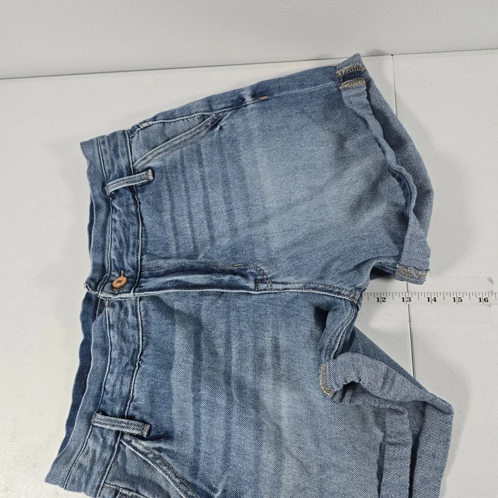 KanCan Women Medium Wash Cuffed Denim Shorts‎ KC7854D Size 29